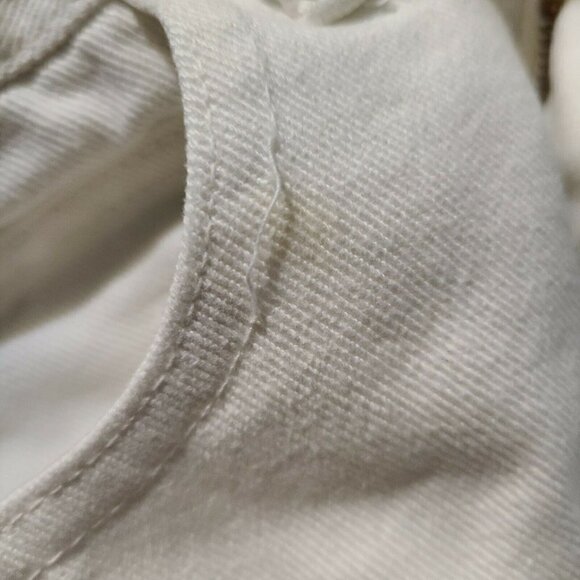 Vintage 80s Guess White Jeans Womens 27 Georges Marciano Ankle Zip - Picture 9 of 10